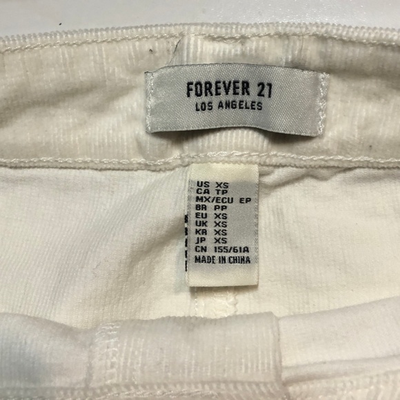 Creme corduroy flares pants - Picture 5 of 5